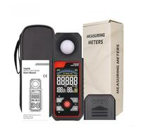 TA631B Lux Meter digitale 0.1-299, per 999 LUX, ±4% Accuratezza Misuratore di luce con display LCD, memorizzazione dati max/min/media per industria, ufficio, studio di misurazione e ispezione, nero