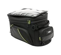 TAAC borsa da moto TC21. Borsa da serbatoio 19/25 l espandibile. Ideale per serbatoio enduro. Porta tablet staccabile dispositivi fino 12". Inserti riflettenti con maniglia. Con copertura impermeabile