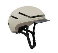 TAAC CYCLING Casco Urban Corso con Luci Integrate sul Fronte e sul Retro M Beige