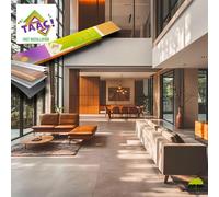 TAAC! il Pavimento SPC in Polvere di Pietra Fast-click 5mm (sp.4+1) eff. Cemento 610X305mm mod. DENEB