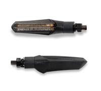 Frecce sequenziali per moto taac fr11 18 led fume-noir con funzione luce di posi