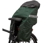 TAAC Opossum termoguscio Compatibile con seggiolini Posteriori da Bicicletta. Copertina Termica Bimbi dai 68 ai 104cm e dai 9 ai 22kg. Guscio Termico Universale. Antivento ed Impermeabile. Verde