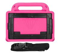 Tab A10.1 Protective Case (2019 Edition) SM T510 T515 Specific EVA Heavy Duty Shockproof Protective Case Eco Friendly Material Three Proof with Adjustable Shoulder Strap (Rosa rosso)
