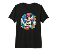 Tab Pull Calm Meccanismo Pop-Up di Carta Maglietta Premium