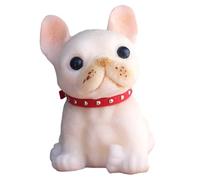 Taba Dog Squeeze Toy 8, 1 x 9, 1 cm Simpatico cartone animato a forma di cane Fidget Giocattolo antistress per bambini e adulti, Giocattoli sensoriali beige