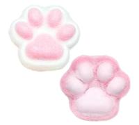 Taba Squishy, 2 Pezzi Squishy Zampa, Fufu Squishy, Taba Squishy Zampa, Squishy Kawaii, Antistress Adulti, Giocattoli da Spremere Zampe di Gatto, Regalo Antistress per Adulti e Bambini (2PCS)