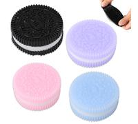 Taba Squishy, 4 Pezzi Taba Squishy Biscotto per Alleviare lo Stress Fufu Squishy Antistress Squishy Squeeze per Casa, Ufficio, Viaggi