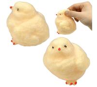Taba Squishy Fufu Squishy, 2 pezzi pulcini Squishy Toy Taba Squeeze Toy, NlsqEU Pollo Fidget Toys, giocattolo estensibile per bambini e adulti per alleviare lo stress di lavoro (pulcini Squishy)