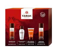 Tabac Original | Quattro Set - Originale dal 1959 - delicato sulla pelle - con il profumo dell'originale - sensazione di freschezza notevolmente curata | 50 ml dopo shave lozione, gel doccia
