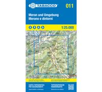 Tabacco Carta N.011 Merano e dintorni - 1:25.000
