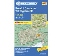 Tabacco Carta N.013 Prealpi Carniche - Val Tagliamento (1:25.000)