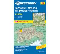 Tabacco Carta N. 04 Val Senales/Naturno - 1:25:000