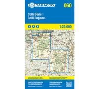 Tabacco Carta N.060 Colli Berici / Colli Euganei - 1:25.000