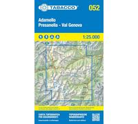 Tabacco Wandern 1 : 25 000 Adamello - Presanella [Lingua inglese]