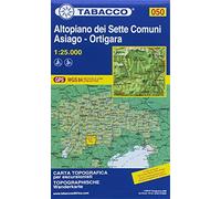 Tabacco Wandern 1 : 25 000 Altopiano dei Sette Comuni [Lingua inglese]