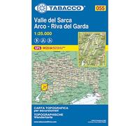 Tabacco Wandern 1 : 25 000 Var Sarca-Riva del Garda [Lingua inglese]