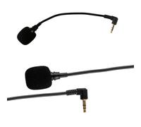 Tabanzhe Microfono di ricambio per microfono auricolare 3,5 mm Asta microfono staccabile per cuffie da gioco Microfono compatibile con cuffie wireless PS4 PS5