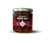 TABASCO® Pepper Jelly Raspberry Chipotle - confettura dolce-piccante con lamponi & peperoncino chipotle affumicato, vasetto in vetro da 283 g, vegana e senza glutine, ideale con formaggi e carne