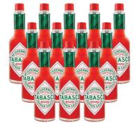 TABASCO Salsa al Peperoncino Rosso 12 x 60ml | Salsa piccante classica da peperoncini rossi maturi | Perfetta per ristoranti, catering e hobbisti con gusto