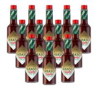 TABASCO® Salsa Chipotle 12 × 60 ml - Salsa al peperoncino chipotle affumicato, gusto intenso e bilanciato, ideale per grigliate, marinate e cucina piccante