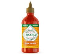 TABASCO Salsa Picante - Salsa piccante vibrante e delicata, bottiglia facile da spremere, stile messicano più denso con peperoni autentici, aglio e spezie, 256 ml (confezione da 1)