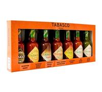 Tabasco Taste maker Set Regalo Salsa Piquante - (7x150ml) Pepe rosso, Jalapeño verde, Habanero, Riserva di famiglia, Chipotle, Aglio di Cayenna, Scorpione Salse piccanti cadeau per BBQ e cucina