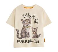 Tabby McTat Purrrr-fect Maglietta Maniche Corte Bambini (NS9989)