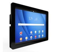 TABcare Custodia di sicurezza antifurto in acrilico VESA per Lenovo Tab M11, K11, Idea Tab 11" con kit di montaggio a parete e cavo di ricarica USB C a 90 gradi (nero)