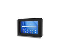 TABcare Custodia di sicurezza antifurto in acrilico VESA per Samsung Galaxy TAB A7 10.4 SM-T500 con kit di montaggio a parete (nero, TAB A7 10.4)