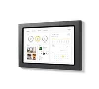 Tabdoq Supporto da parete di alta qualità per Samsung Galaxy TAB A11+ da 11", custodia in metallo sicuro, supporto per tablet verticale e orizzontale, per casa intelligente e lavoro, nero