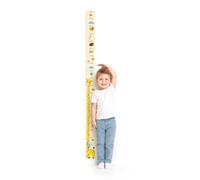 Tabella altezza per bambini, da 0 a 200 cm, autoadesiva, divertente strumento di misurazione dell'altezza per bambini, adolescenti, registri della crescita, cartoni animati, giraffa, decorazione