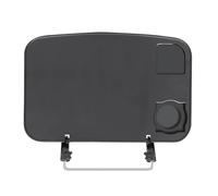 Tabella Auto Pieghevole - Patto Piega Verso Il Basso Alla Scrivania, Vassoio per Laptop Posteriore Da Viaggio | Design Del Pad Della Superficie Non Slip, Uso Della Strada Da Pranzo Passeggeri, Tavola