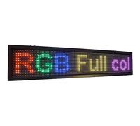 TABELLA CARTELLO LED PROGRAMMABILE RGB COLORE FULL ZONE 100X20 (X100RGB)