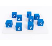 Tabella Corsi - Test di Blocchi Corsi per la valutazione della memoria di lavoro Visospaziale e la formazione di sequenze, materiale psicopedagogico uso professionale