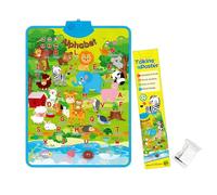 Tabella da parete parlante per bambini,tabella elettronica dell'alfabeto da parete,poster parlanti per bambini piccoli,giocattolo educativo interattivo per bambini di età compresa tra 3 e 5 anni, 3869