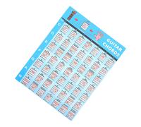 Tabella degli accordi di chitarra Poster degli accordi di chitarra Tabella di