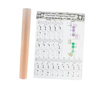 Tabella Degli Accordi Per Clarinetto Foglio Su Carta Patinata Poster Degli Accordi Musicali Guida Di Riferimento Per Principianti