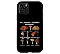 Tabella dei funghi selvatici e velenosi funghi tossici e non commestibili Custodia per iPhone 11 Pro