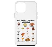 Tabella dei funghi selvatici e velenosi funghi tossici e non commestibili Custodia per iPhone 12 mini