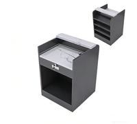 Tabella del cassiere a forma di U del contatore della parte anteriore dello scrittorio della reception per il checkout al dettaglio, il salone di bellezza, i supermercati ed i negozi di alimentari