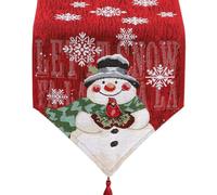 TABELLA DEL MOCCHIO SANGUE Holiday 33x180 Cm Tovaglia Natalizio Per Decorazioni La Raccolta Feste Uso Quote Quota Decorativa