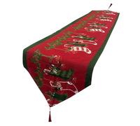 TABELLA DEL MOCCHIO SANGUE Holiday 33x180 Cm Tovaglia Natalizio Per Decorazioni La Raccolta Feste Uso Quote Quota Decorativa