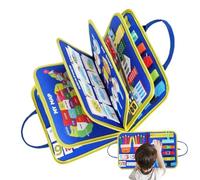 Tabella delle attività di viaggio in feltro, tabella di apprendimento in feltro,Attività educativa che sviluppa la consulenza sensoriale - Tabella sensoriale per l'educazione della prima infanzia per