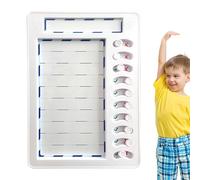 Tabella delle attività per Multi, elenco di cose da fare - Tabella di routine per Tabella di elenco attività versatile,Tabella di responsabilità sicura per gli studenti, adul