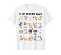 Tabella delle Emozioni del Gattino per Bambini - Simpatici Gatti educativi Maglietta