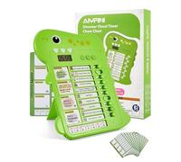 Tabella delle faccende dei dinosauri per bambini con timer visivo, routine giornaliera e pianificazione delle ricompense per bambini, ragazzi, ragazze, ADHD e autismo, strumenti di gestione del tempo