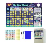 Tabella delle faccende per bambini, grafico colorato della responsabilità per bambini, lavagna comportamentale, grafico magnetico del comportamento per ragazzi e ragazze