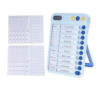 Tabella delle faccende portatile per bambini, lista di controllo Task Board per pianificazione giornaliera settimanale delle mie faccende domestiche Ricompensa del comportamento dei bambini Piano di