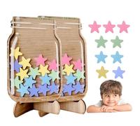 Tabella Delle Ricompense Per Bambini - 1-5 Sets Barattolo Di Ricompensa Reward Jar | Barattolo Di Incentivo Comportamentale | Tabellone Di Ricompensa Del Barattolo In i Ricompensa Stellare Per