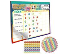 Tabella delle ricompense per bambini, per imparare a usare il vasino, magnetico, riutilizzabile, con adesivi, lista di controllo quotidiana per la gestione della routine quotidiana, per il lavoro di